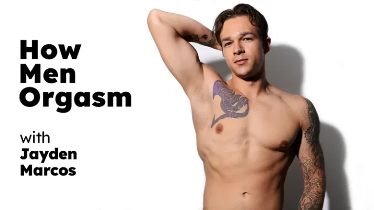 Come gli uomini raggiungono l’orgasmo – Jayden Marcos